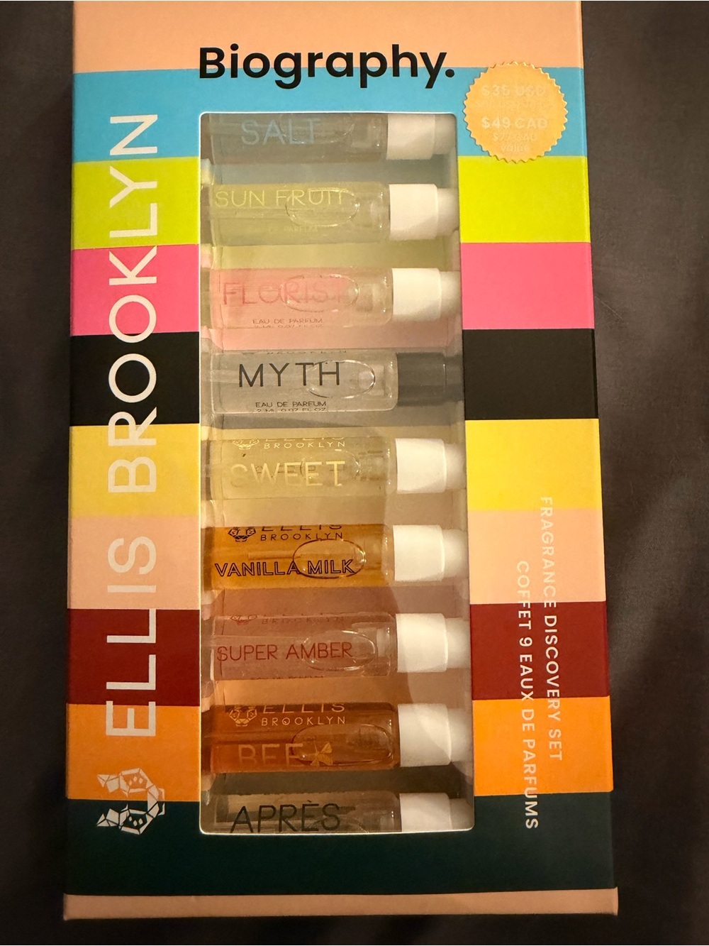 Ellis Brooklyn Biography Fragrance Discovery Set